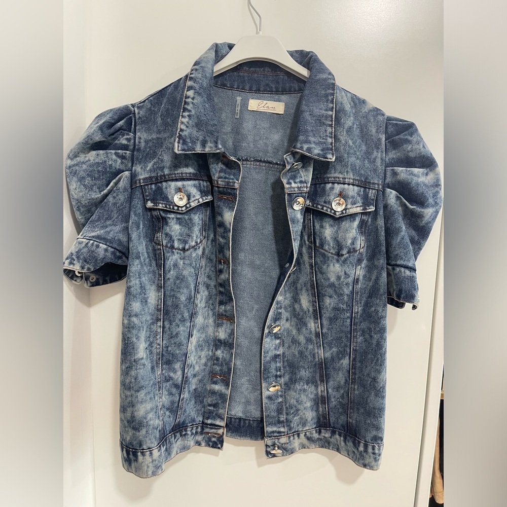 Short sleeve Jean jacket